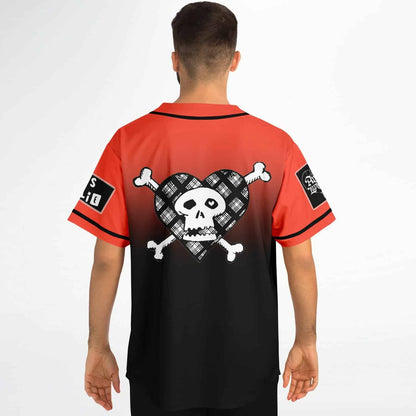 Avril Lavigne Orange Collage Grunge Rave Baseball Jersey