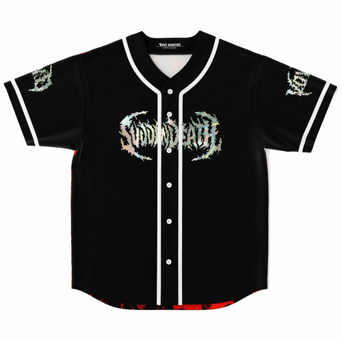 SVDDEN DEATH Black Band Rave Baseball Jersey