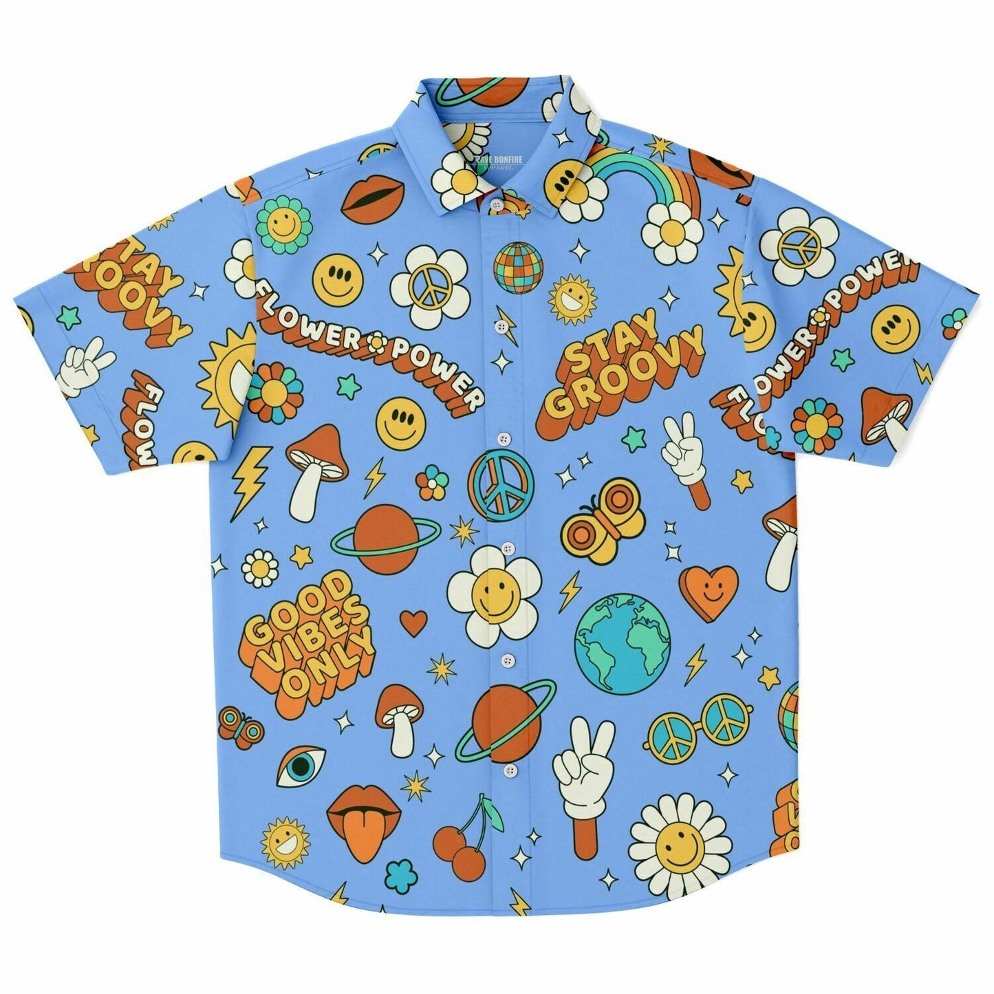 Stay Groovy Buttons up