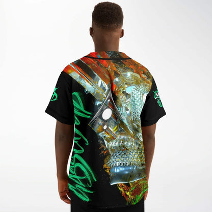 Zeds Dead x Subtronics Black Plain Rave Baseball Jersey