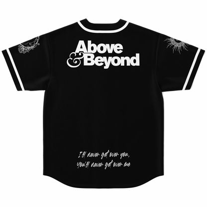 Above & Beyond Black Clean Jersey Rave Baseball Jersey