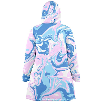 Pastel Baby Liquid Marble Rave Cloak