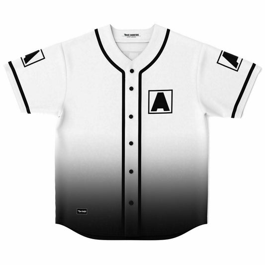 Armin van Buuren White Black Boxed ‘A’ Rave Baseball Jersey