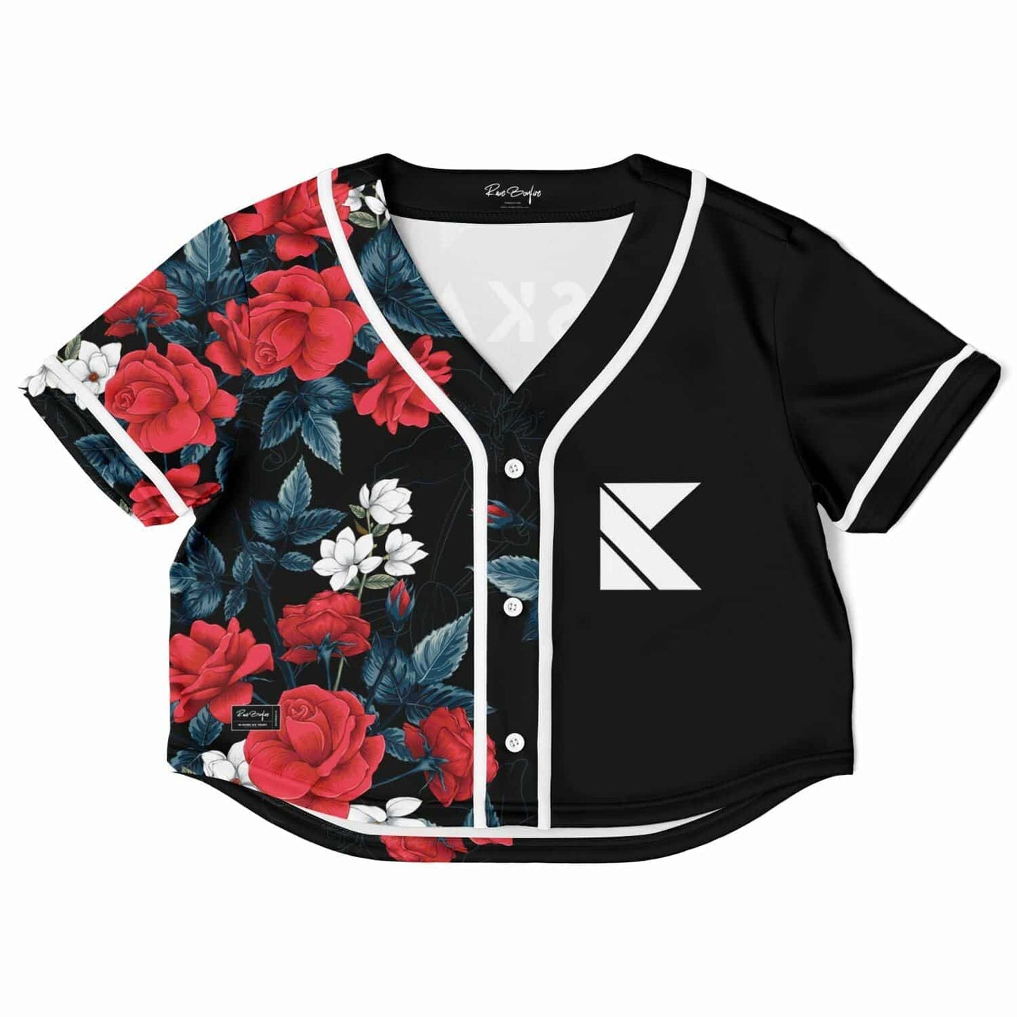 Michelle custom Cropped Baseball Jersey