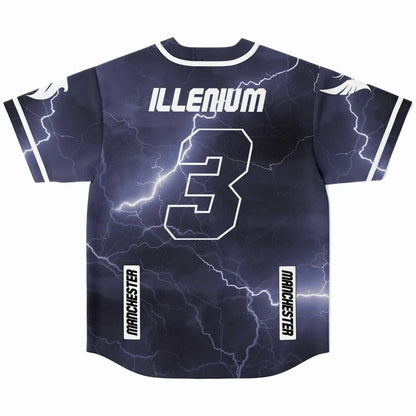 Illenium Dark Navy Rave Baseball Jersey