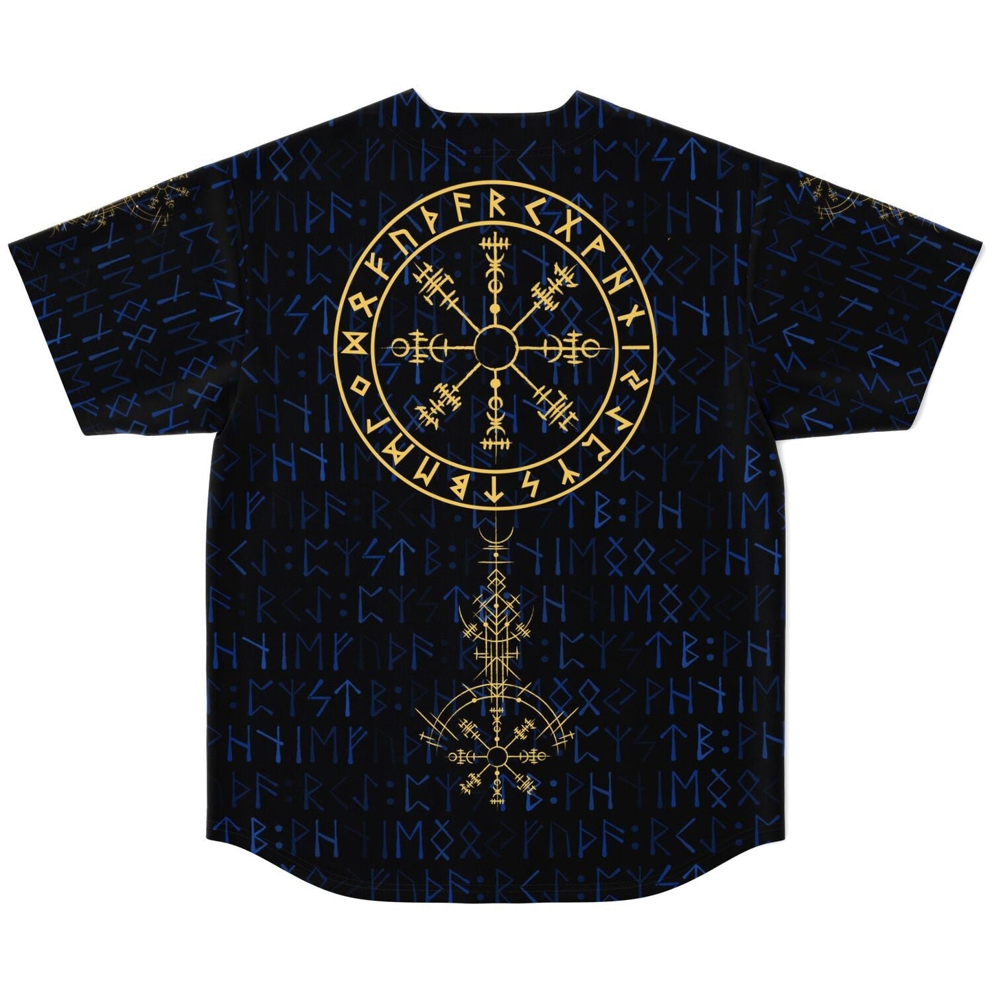 Black Norse Rave Baseball Jersey