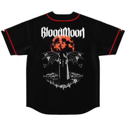 Black Plain Rave Baseball Jersey