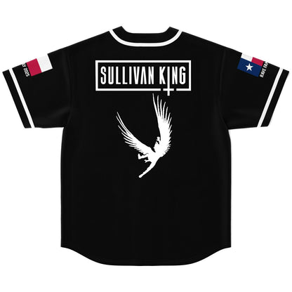 Sullivan King Black Boxed ‘Sullivan Rave Baseball Jersey