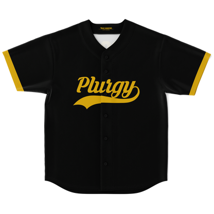 Black Retro Baseball Rave Baseball Jersey