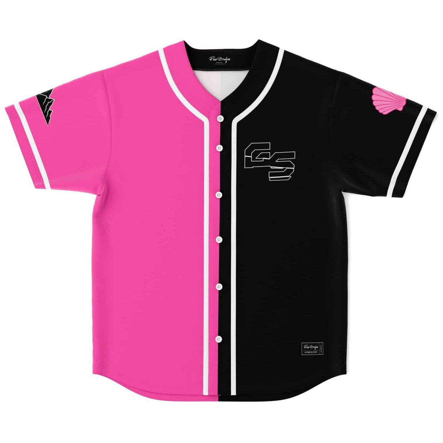 Split Hot Block Rave Baseball Jersey