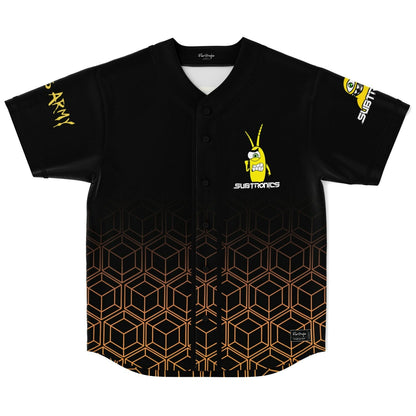 Subtronics Black Orange ‘Cyclops’ One Rave Baseball Jersey
