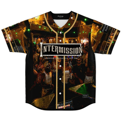 Warm Gold Photo Outdoor Rave Baseball Jersey