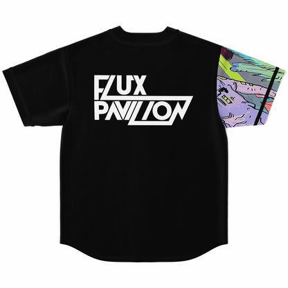 Flux Pavilion Left Half Panel Rave Baseball Jersey