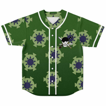 Olive Repeating Sunburst Rave Baseball Jersey