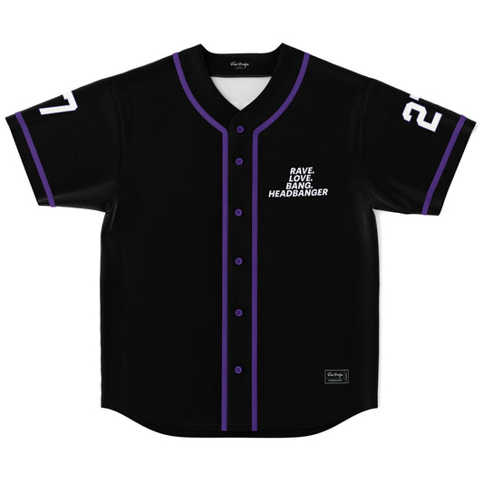 Warning Baseball Jersey
