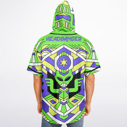 Headbanger Hooded Baseball Jersey