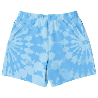 Ultra Music Festival Sky Blue Cloud Like Rave Swim Trunks