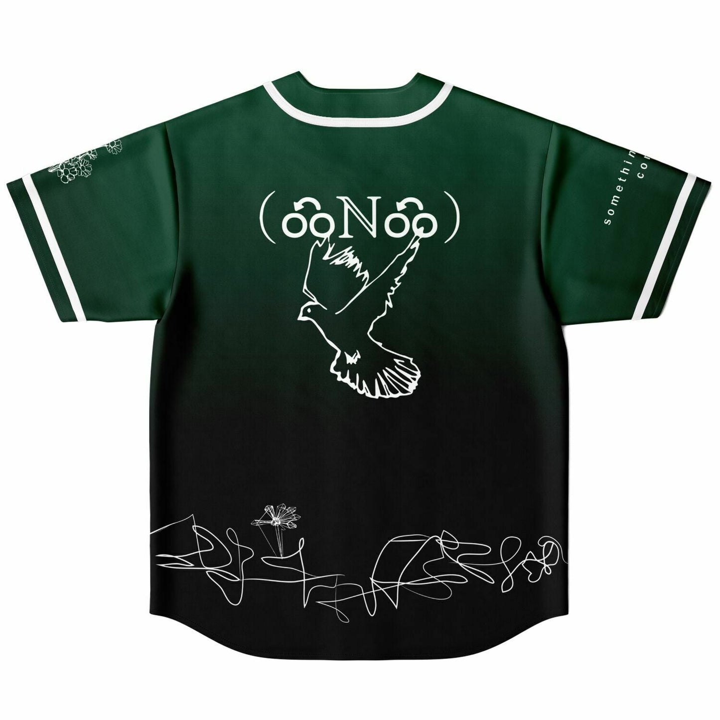 San Holo Line Art Doodle Reversible Baseball Jersey