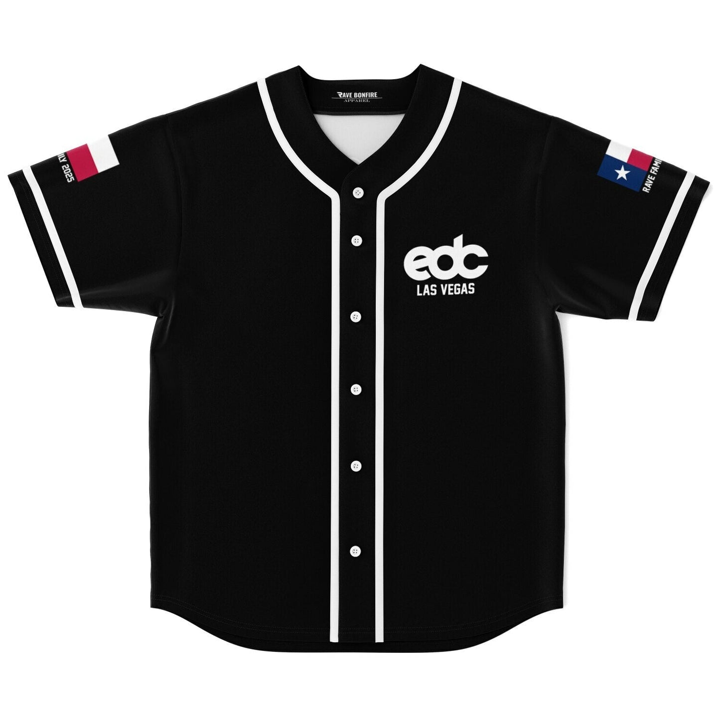 Sullivan King Black Boxed ‘Sullivan Rave Baseball Jersey
