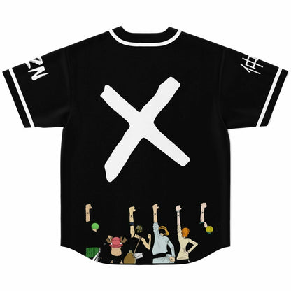 The Weeknd Black Rave Baseball Jersey