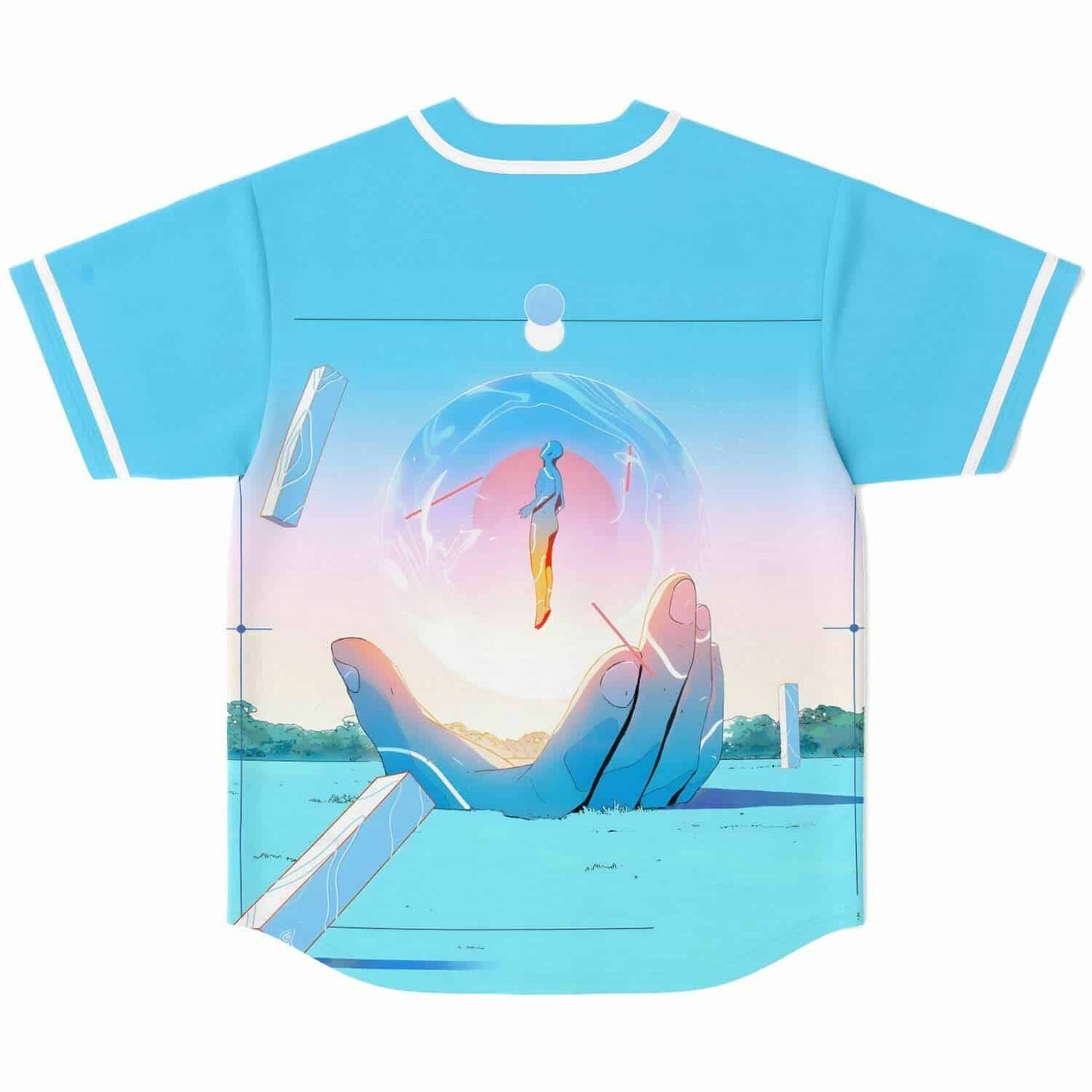 MITIS Light Sky Surreal Scene Rave Baseball Jersey