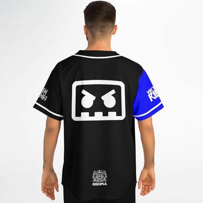 Disciple Royal Blue Half Rave Baseball Jersey