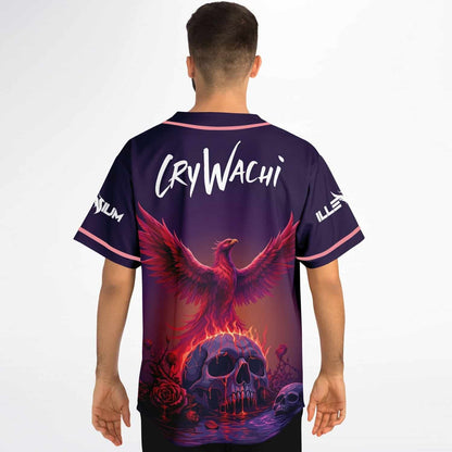 Kai Wachi Deep Purple Rave Baseball Jersey