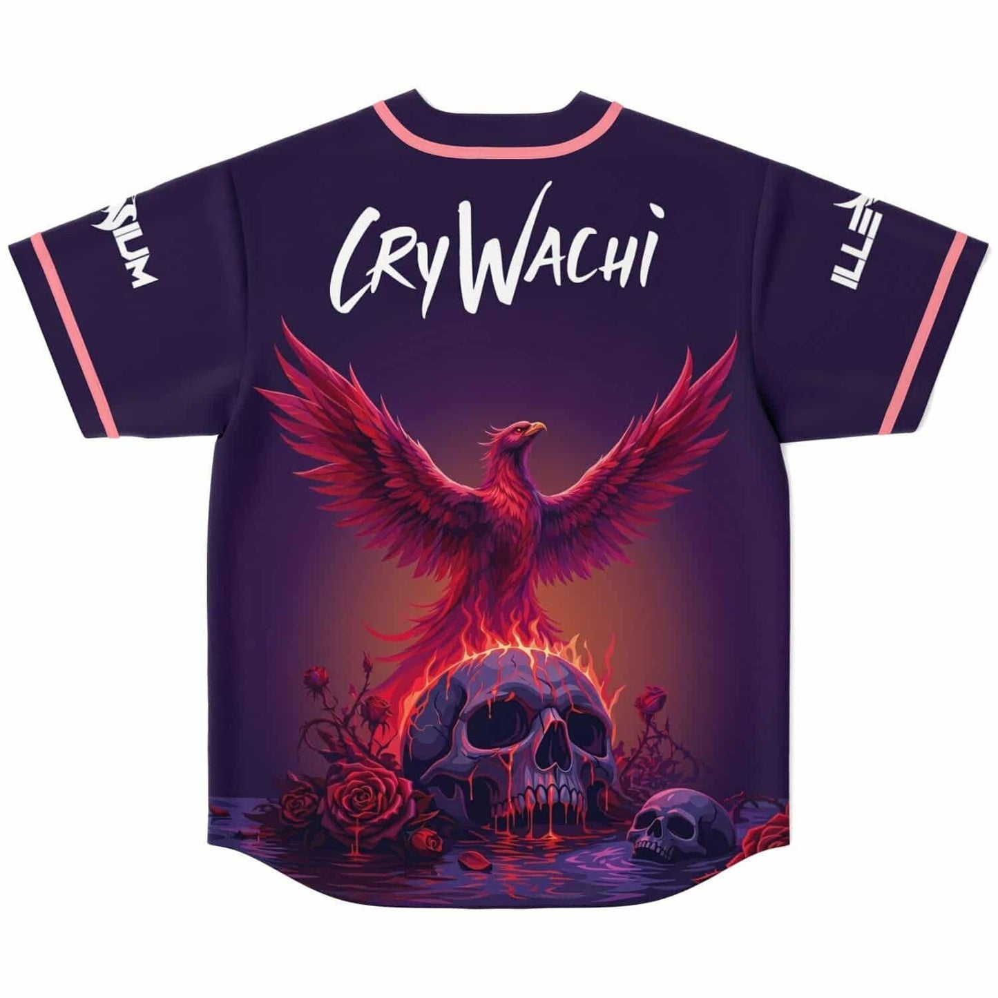 Kai Wachi Deep Purple Rave Baseball Jersey