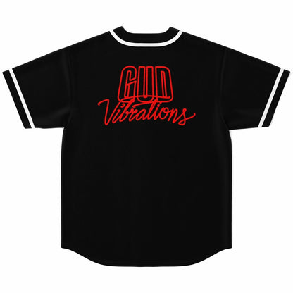 SLANDER & NGHTMRE Black Artist Wordmark Rave Baseball Jersey