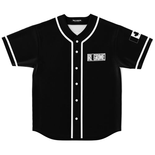 RL Grime Black Clean Sports Rave Baseball Jersey