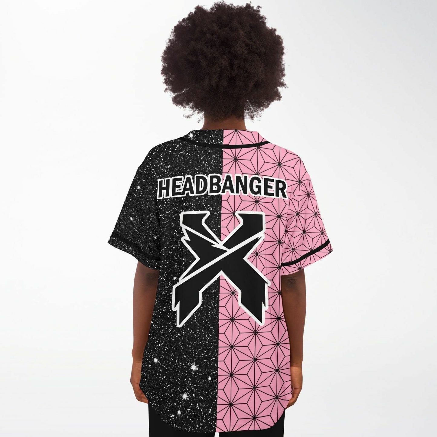 Excision Split ‘X’ Logo Rave Baseball Jersey
