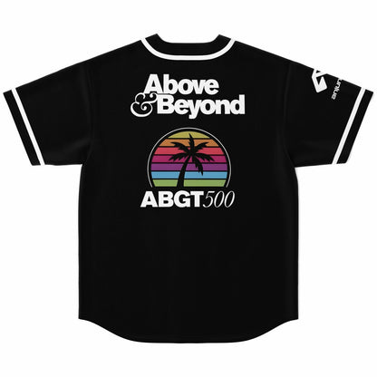 Above & Beyond Black Palm Tree Rave Baseball Jersey