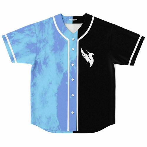 ILLENIUM Split Black Half Rave Baseball Jersey