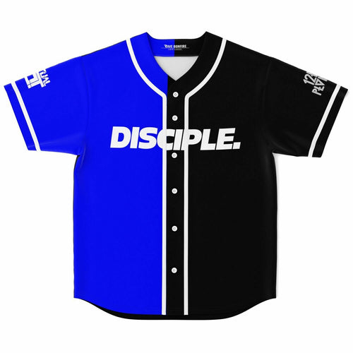 Disciple Royal Blue Half Rave Baseball Jersey