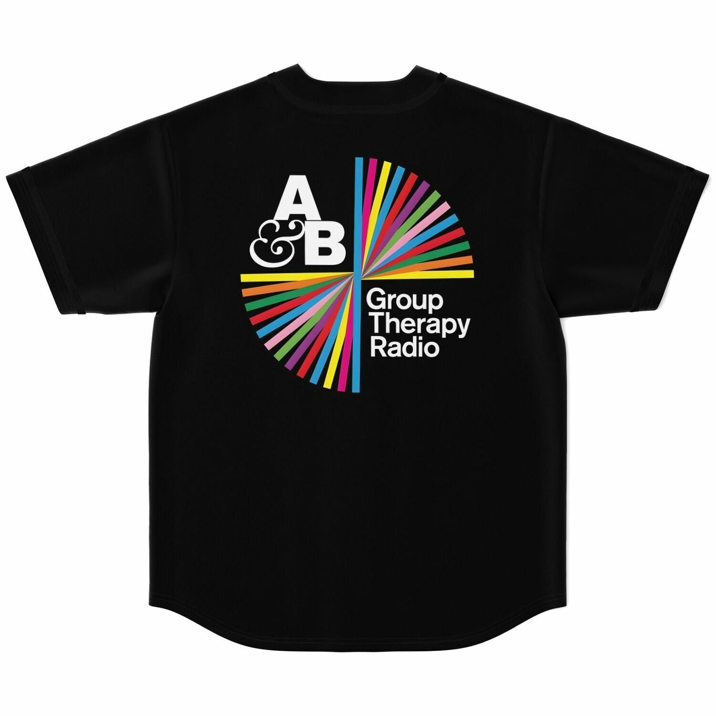 Above & Beyond Black Chest ‘A&B’ Rave Baseball Jersey