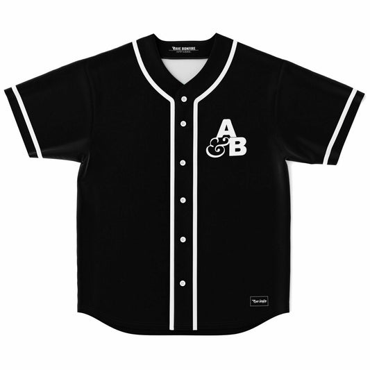 Above & Beyond Black Body Minimal ‘A&B’ Rave Baseball Jersey