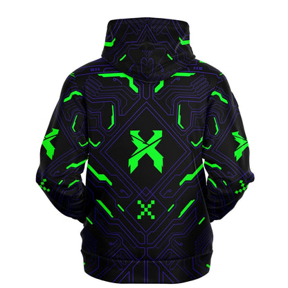 Excision Cyberpunk Circuit Rave Hoodie