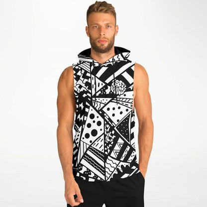 Lost minds Sleeveless hoodie