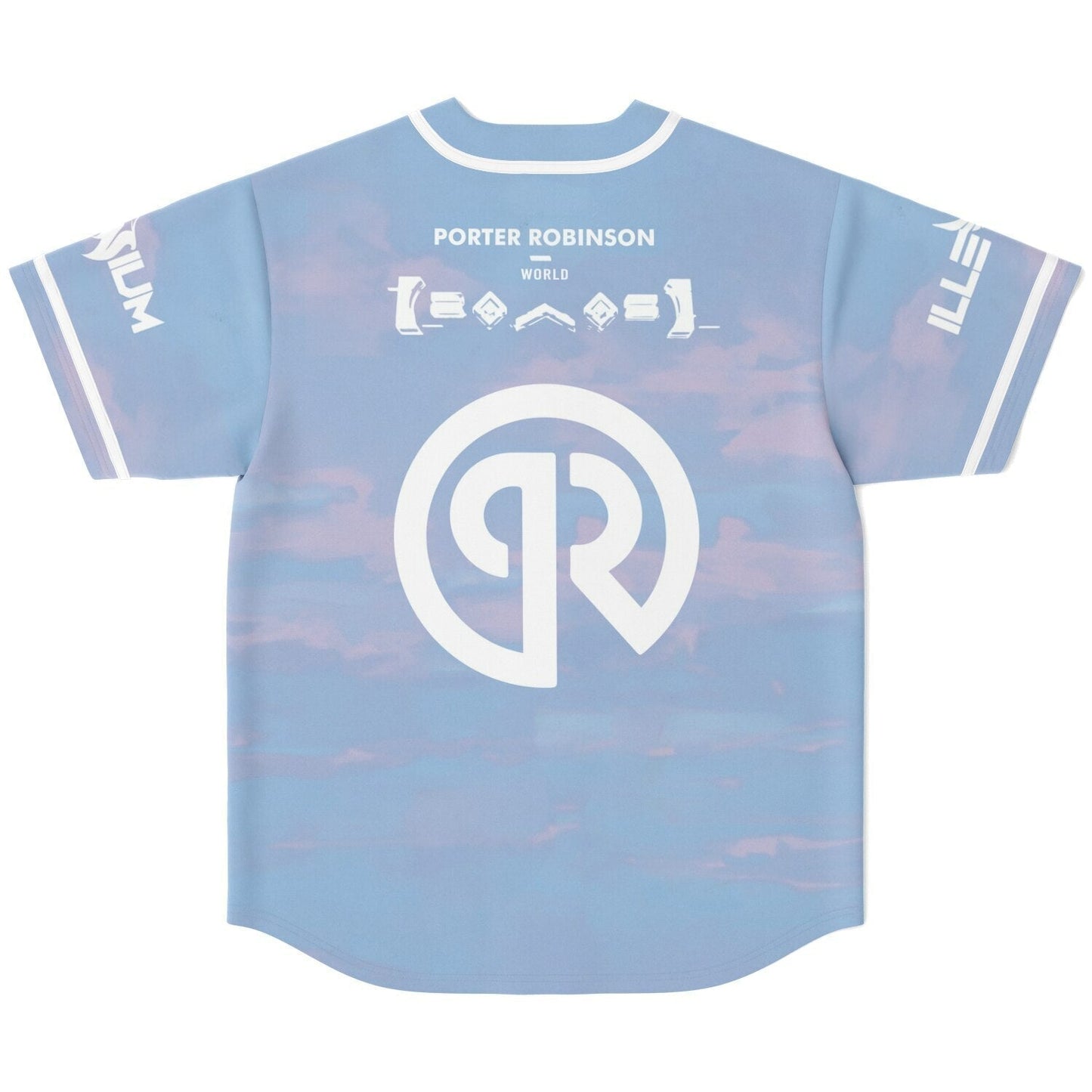 Porter Robinson Pastel Light Cloudy Sky Rave Baseball Jersey