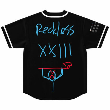 Black Crude Hand Rave Baseball Jersey