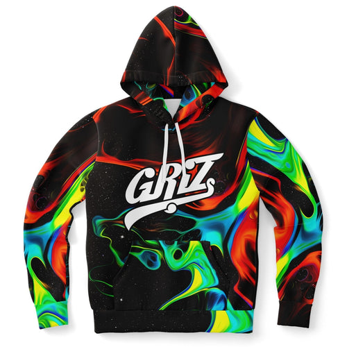 GRiZ Script Liquid Paint Rave Hoodie