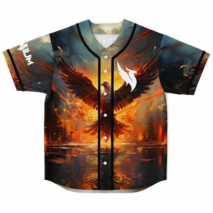 Illenium Black Phoenix Rave Baseball Jersey