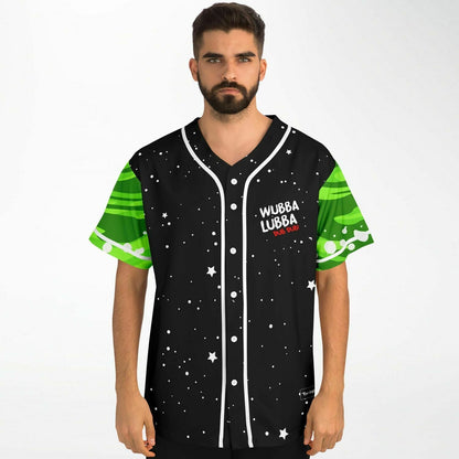 Black Rick Morty Rave Baseball Jersey