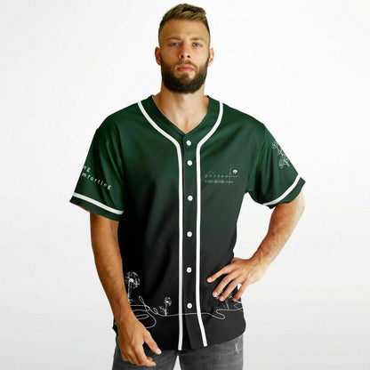 San Holo Line Art Doodle Reversible Baseball Jersey