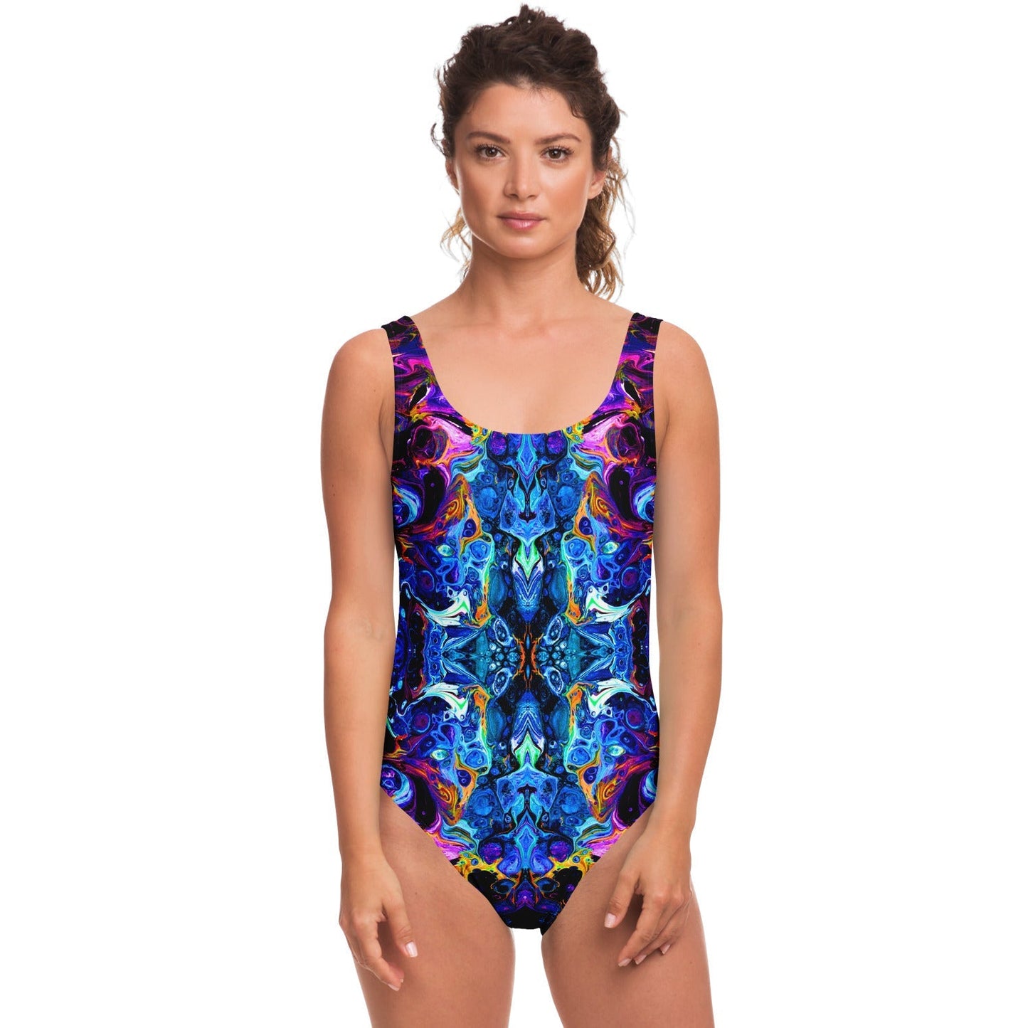 Vivid Mirrored Rave Swimsuit