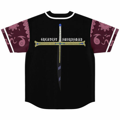 Black Body One Piece Rave Baseball Jersey