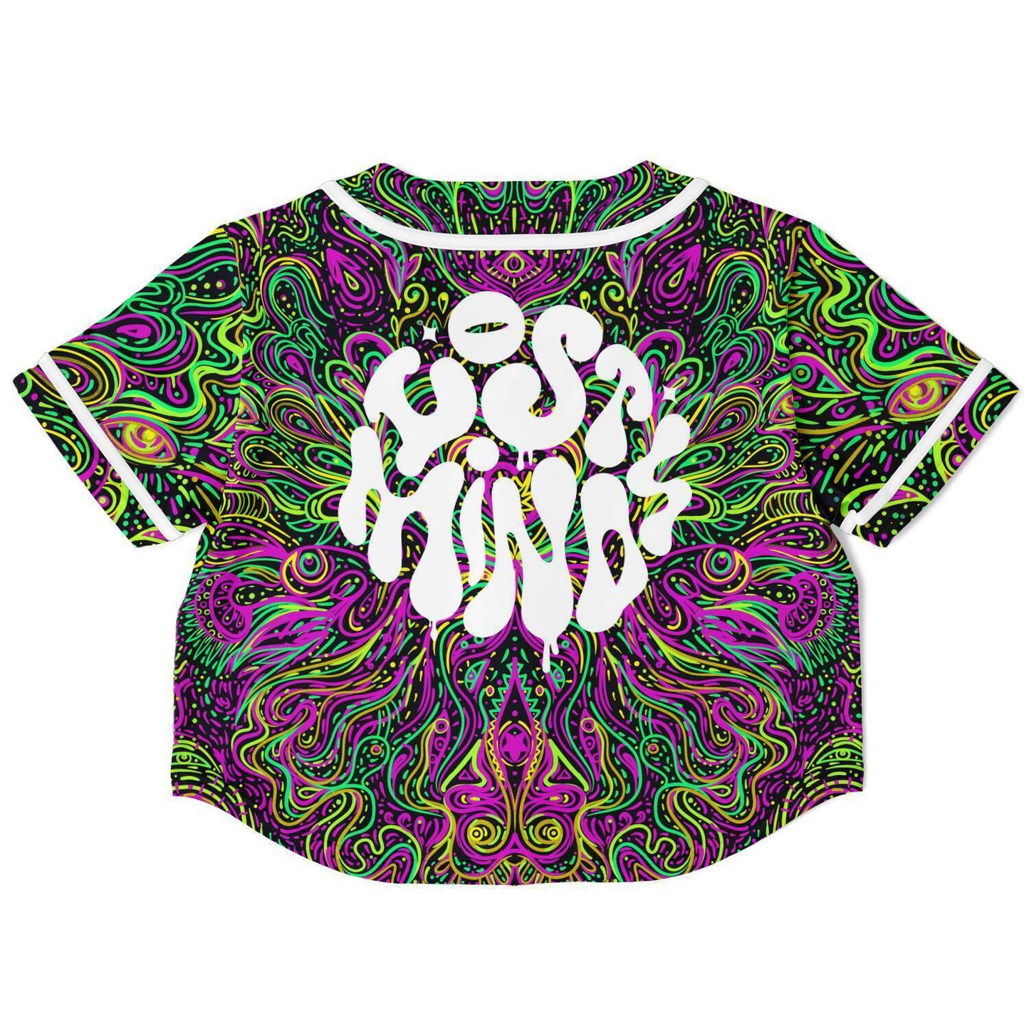 Lost my mind Cropped Rave Top