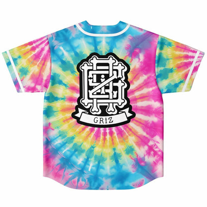 GRiZ Tie-Dye Galaxy Reversible Baseball Jersey