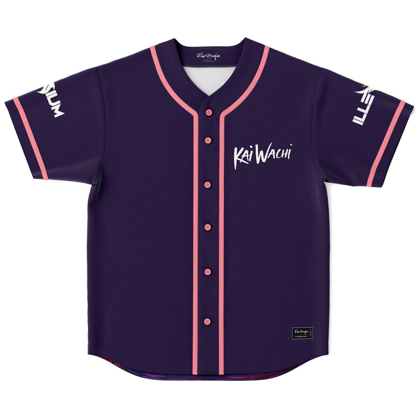 Kai Wachi Deep Purple Rave Baseball Jersey