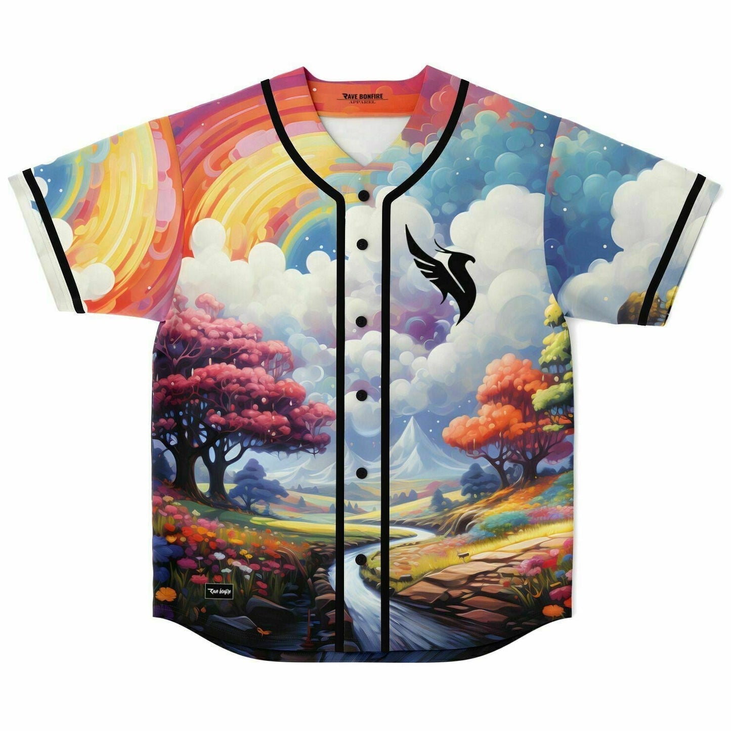Illenium Pastel Dreamy Fantasy Rave Baseball Jersey